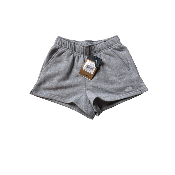 North Face Half Dome Shorts Womens XS Gray Light Heather Athletic Lounge New - Picture 2 of 7